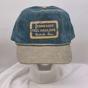 Vintage Tennessee Steel Haulers Nashville Trucker Hat Cobra Caps Rope Snapback